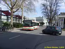 LEV-WU 40 an der Stationsstra�e am 30.3.2010

Es ist ein MAN NL223 welcher der KWS geh�rt, aber beim HBB im KWS-Auftrag f�hrt