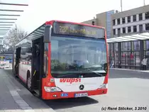 LEV-WU 147 an Bergisch Gladbach S am 30.3.2010

Es ist ein Mercedes O530G II der KWS