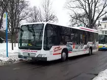MB Citaro LE � - BZ SW 124 in Bautzen, A-Bebel-Platz / ZOB (Jan 2010), der Firma S. Wilhelm aus Ebend�rfel b Bautzen