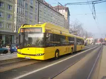 Solaris Urbino 18 - Hybrid - DD VB 2007 in Dresden, Pirnaischer Platz (Jan 2010)