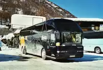 Aus Deutschland: Hauser, Rottweil RW-BF 276 Neoplan am 14. Februar 2010 Saas-Fee, Postautostation