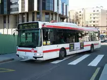 Agora Line Nr 1308 am Bahnhof Part Dieu am 26/03/10.