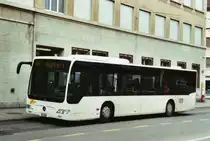 Im Einsatz f�r AVA Aarberg BE 674'084 Mercedes Citaro am 15. Feburar 2010 Biel, Bahnhof