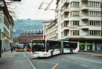ASm Wangen a.A. Nr 85/BE 667'198 Mercedes Citaro (ex BGU Grenchen Nr. 33; ex ABM Meinisberg Nr. 3) am 15. Februar 2010 Biel, Bahnhof