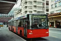 VB Biel Nr. 88 NAW/Hess Gelenktrolleybus am 15. Februar 2010 Biel, Bahnhof