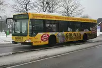 Der 2006 gelieferte Citaro (Facelift) am 18.Februar 2010 am Glash�tter Markt auf der Fahrt auf der Linie 178 nach S-Poppenb�ttel.