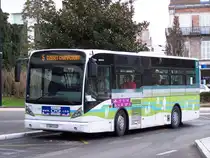 Es sind insgesammt drei New A 308 in Vichy. Hier Wagen Nr 245 am 27/03/10.