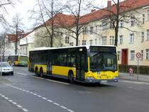 Mercedes-Benz O 530 I (Citaro) auf der Linie 187 nach Lankwitz Halbauer Weg nahe vom S-Bahnhof Lankwitz.