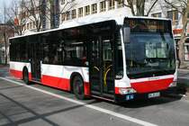 Der 2009 gebaute und in Hummelsbttel stationierte Citaro(Facelift) 2920 am 4.April 2010 in S-Poppenbttel auf der Linie 276 nach Sasel Nord(Mellingburgredder)