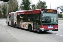 Der in Langenfelde beheimatete Citaro (Facelift) G am 5.April 2010 auf der Linie 5 nach A-Burgwedel in U-Niendorf Markt