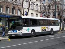 Heuliez GX 107 Nr 620 mit alter Bemalung, am 27/03/10.