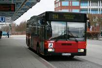 Der in Quickborn stationierte O405N2 der VHH am 6.April 2010 in Norderstedt Mitte 