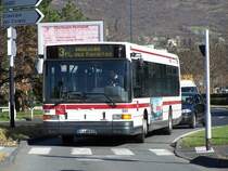 Es fahren 15 Heuliez/Volvo GX 217 in Clermont-Ferrand. Hier Wagen 666 am 29/03/10.