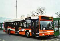 BOGG Wangen b.O. Nr. 21/So 21'987 MAN (ex AGO Olten Nr. 21) am 17. Februar 2010 Olten, Bahnhof