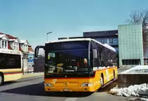 PostAuto Bern BE 610'546 Mercedes Citaro am 8. M�rz 2010 Interlaken, Ostbahnhof
