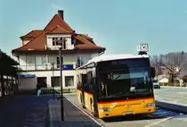 PostAuto Bern BE 653'384 Mercedes Citaro am 8. M�rz 2010 Spiez, Bahnhof