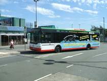 Neoplan der Bogestra f�hrt im Gelsenkirchner Bbf. am Hbf.ein
(05.08.2007)