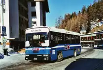 Espace Tourisme, Riddes VS 237'303 NAW/R&J (ex VBL Luzern Nr. 549; ex Gowa, Luzern Nr. 49) am 9. M�rz 2010 Chandolin, Verkehrsb�ro (im Einsatz als Gratis-Sportbus)