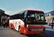 SMC Montana Nr. 32/VS 201'732 Mercedes O 404 am 9. M�rz 2010 Sierre, Bahnhof