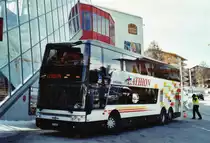 Lathion, Sion Nr. 34/VS 24'940 Van Hool am 9. M�rz 2010 Haute-Nendaz, T�l�