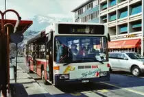 Lathion, Sion Nr. 12/VS 12'672 Mercedes O 405N (ex Nr. 68; ex Gillioz, Sion) am 9. M�rz 2010 Sion, Bahnhof