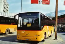 CarPostal Valais Nr. 25/VS 291'384 Volvo am 9. M�rz 2010 Sion, Bahnhof