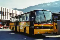 Buchard, Leytron Nr. 100/VS 213'104 Setra (ex P 25'094) am 9. M�rz 2010 Sion, Bahnhof