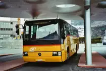 BUS-trans, Visp VS 97'000 Mercedes O 404 (ex Zimmermann, Visperterminen) am 9. M�rz 2010 Visp, Bahnhof