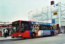 Stadtwerke Konstanz Nr. 7/KN-C 1107 Mercedes Citaro am 10. M�rz 2010 Konstanz, Bahnhof