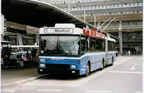 Aus dem Archiv: VBL Luzern Nr. 182 NAW/Hess Gelenktrolleybus am 13. Juli 1999 Luzern, Bahnhof