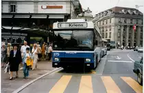 Aus dem Archiv: VBL Luzern Nr. 275 NAW/R&J-Hess Trolleybus am 13. Juli 1999 Luzern, Schwanenplatz