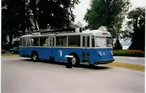 Aus dem Archiv: VBL Luzern Nr. 25 FBW/FFA Trolleybus am 13. Juli 1999 Luzern, Verkehrshaus