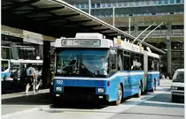 Aus dem Archiv: VBL Luzern Nr. 192 NAW/Hess Gelenktrolleybus am 26. Juli 1999 Luzern, Bahnhof