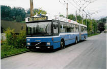 Aus dem Archiv: VBL Luzern Nr. 117/LU 15'091 Volvo/Hess am 28. August 1999 Luzern, Depot