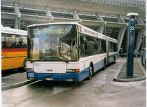 Aus dem Archiv: VBL Luzern Nr. 125/LU 15'025 Volvo/Hess am 30. Dezember 1999 Luzern, Bahnhof