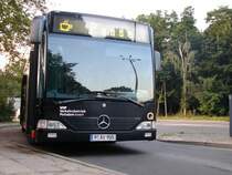 P-AV 905 und sein Fahrer machen ihre verdiente Pause wie man lesen kann. Aufgenommen am 04.08.07 Bahnhof Pirscheide