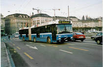 Aus dem Archiv: VBL Luzern Nr. 122/LU 15'022 Volvo/Hess am 30. Dezember 1999 Luzern, Bahnhofbr�cke