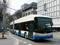 VBL - Hess-Swisstrolleybus BGT-N2C  Nr.226 unterwegs auf der Linie 2 am 10.04.2010 