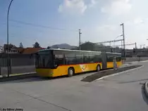 Postauto/Regie Gelterkinden BL 170 221 (Mercedes Citaro O530G) am 21.4.2010 beim Bhf. Geltekrinden.