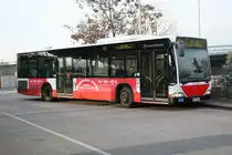 Der 2005 gebaue Citaro der HHA mit der Nummer 2506 am 18.Mrz 2010 in Bf.Harburg.