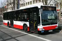 Der 2009 gebaute Citaro(Facelift) der HHA mit der Nummer 2920 am 4.April 2010 auf der Linie 276 nach Sasel Nord.