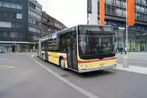 MAN Bus Be 700119 auf der Linie 1 am Bahnhof Thun. Die Aufnahme stammt vom 12.04.2010.