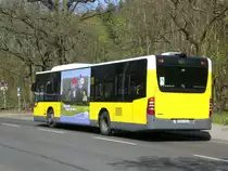 Mercedes-Benz O 530 II (Citaro Facelift) auf der Linie 161 nach Schneiche Lbecker Strae an der Haltestelle Rahnsdorf Waldschnke.