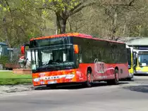 Setra S 400er-Serie NF (Multi Class) als SEV fr die S-Bahnlinie 3 zwischen S-Bahnhof Wilhemshagen und S-Bahnhof Erkner.