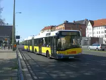 Solaris Urbino auf der Linie 167 nach Kpenick Mggelschlchenweg am S-Bahnhof Schneweide.