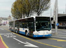 VBL - Mercedes Citaro Nr.136  LU 199436 unterwegs auf der Linie 23 am 10.04.2010
