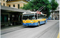Aus dem Archiv: TC La Chaux-de-Fonds Nr. 108 FBW/Hess-Haag Trolleybus am 8. August 1999 La Chaux-de-Fonds, Bahnhof