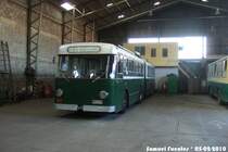 Berna-SWS-SAAS 4 GTP #617 (ex-TPG) am Trolleybus Depot