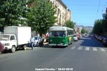 Berna-SWP-BBC 4-TPA #203 (ex-Schaffhausen) am Avenida Coln.