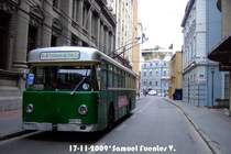 Berna-SWP-BBC 4-TPA #203 (ex-Schaffhausen) am Prat-Strasse